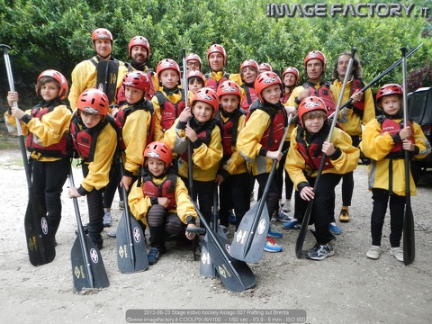 2012-06-23 Stage estivo hockey Asiago 007 Rafting sul Brenta